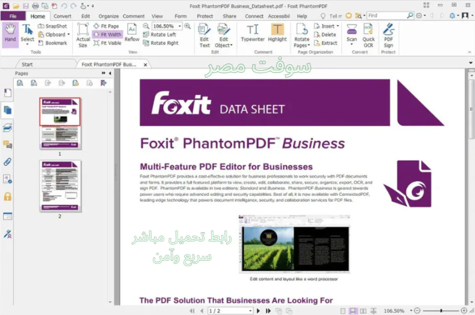 Foxit PDF Editor PC